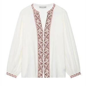 Zara Embroidered Top